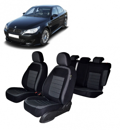 Set huse SCAUN Originale BMW SERIA 5 E60 2005 - 2010 (bancheta fractionata) [0]