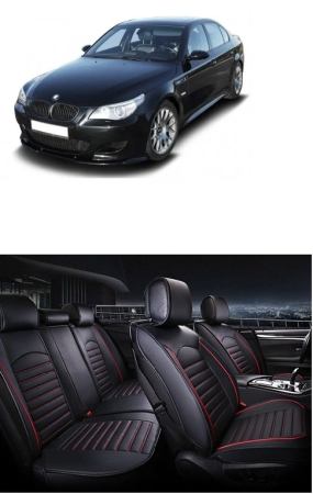 BMW - Set huse scaune piele ecologica BMW SERIA 5 E60 2005 - 2010