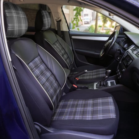 Mitsubishi - Set Huse Scaun Sport piele si textil  Mitsubishi Outlander (2007 -2019)