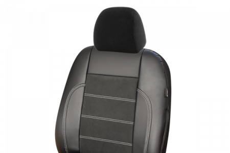 Set huse scaune piele alcantara  Toyota Corolla 2015-2024  (Bancheta fractionata ) [4]