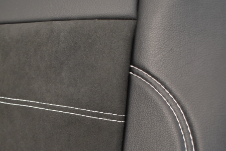 Set huse scaune piele alcantara Toyota Hilux (2015-2025)  (Bancheta fractionata ) [3]