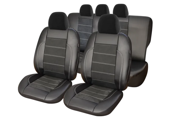 Set Huse scaune auto alcantara BMW Seria 1 E87  (2004-2011) Piele Alcantara [4]