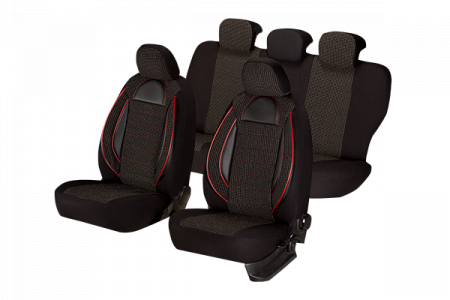 Toyota - Set Huse scaune auto dedicate TOYOTA Yaris 2005 - 2010 bancheta fractionata