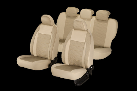 Set Huse scaune auto OPEL Astra H 2004 - 2009 Gama Elegance Piele+Textil [3]