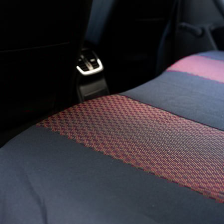 Set Huse scaune auto piele si textil FORD Ecosport 2018 - 2024 (ROSU) [7]