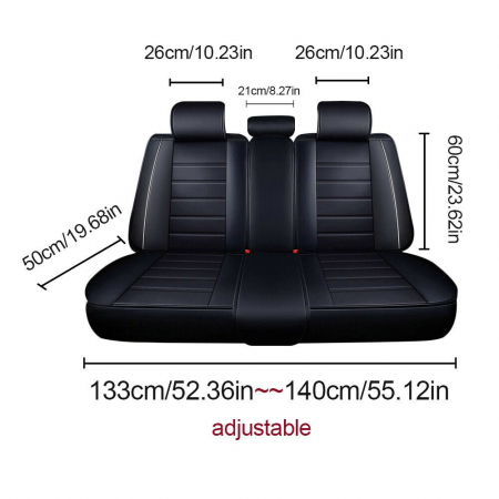 Set huse Scaune Auto VW Golf VI (2008-2014)  Editie Lux Piele ecologica [2]