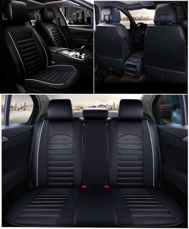 Set huse Scaune Auto VW Golf VI (2008-2014)  Editie Lux Piele ecologica [1]