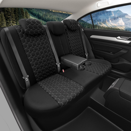 Set huse scaune compatibile AUDI Q5   (2008-2017)  compatibile cu sistem AIRBAG [3]