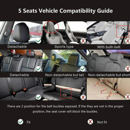 Set huse scaune compatibile Hyundai Tucson 2020-2025  ( compatibile cu sistem AIRBAG) [2]