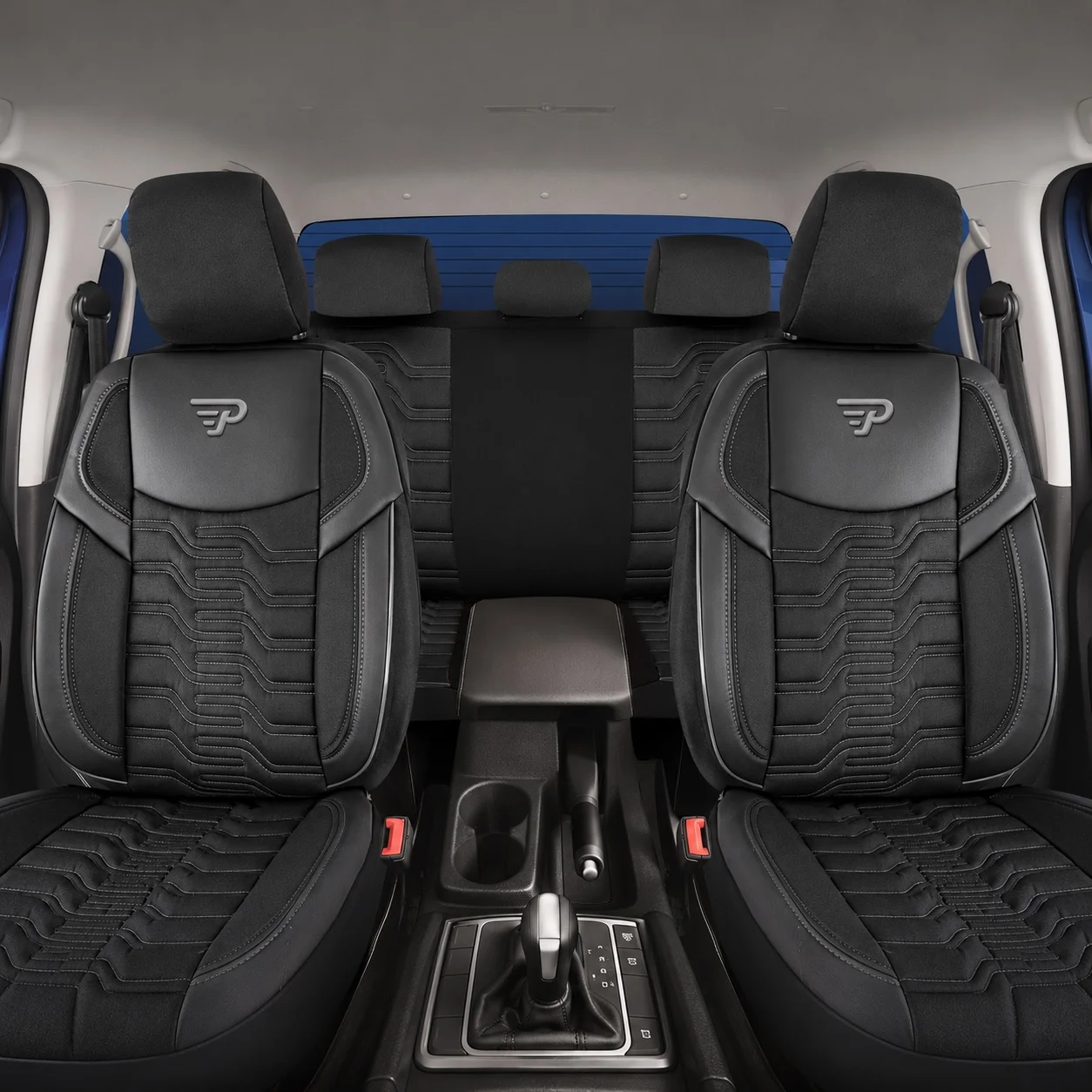 Skoda - Set huse scaune compatibile Skoda Kodiaq (2017-2024) compatibile cu sistem AIRBAG