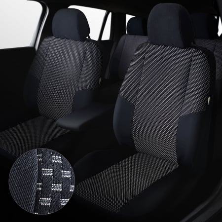Dacia - Set Huse scaune DACIA Duster 2018 - 2020 bancheta fractionata