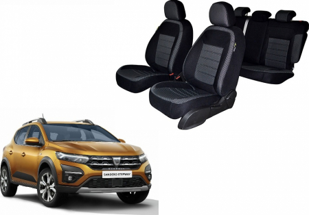 Set Huse scaune dedicate DACIA Sandero (2021-2025) [2]