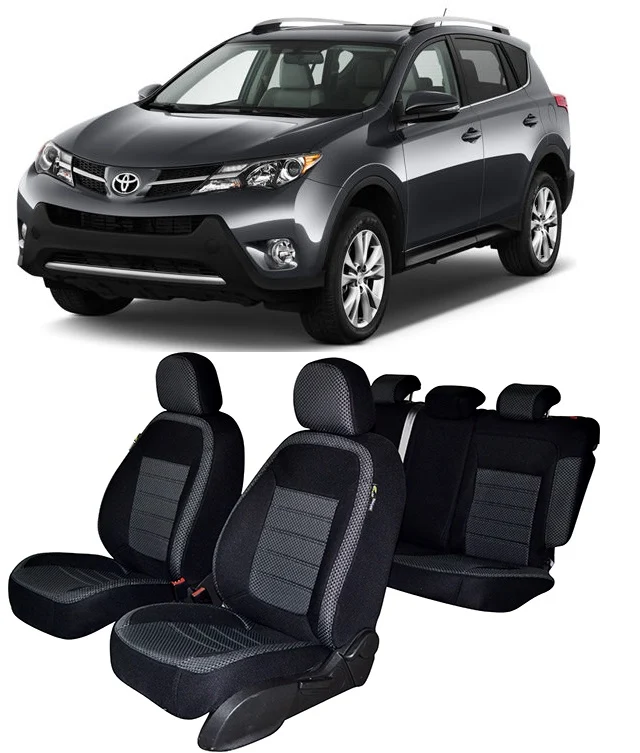 Toyota - Set Huse scaune dedicate dedicate Toyota RAV 4 (2013-2019)