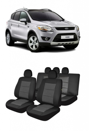 Ford - Set Huse scaune  FORD KUGA 2008-2013 (BANCHETA FRACTIONATA)