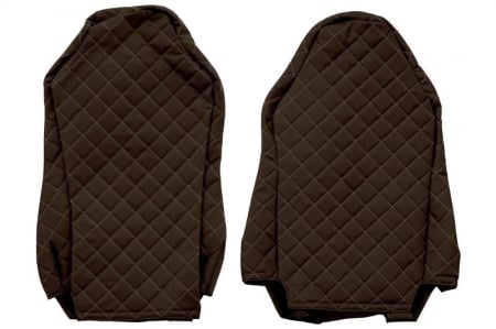 Set huse scaune din piele dedicate Man TGX  (2007-2021) Piele matlasată EKO [3]
