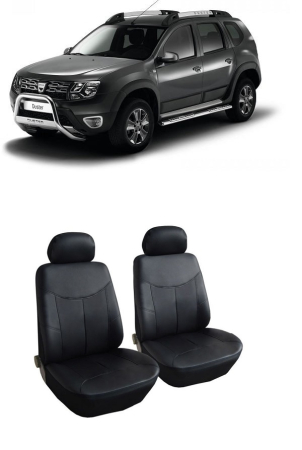 Dacia - Set huse scaune din piele fata Dacia Duster 2010-2017 (1+1)