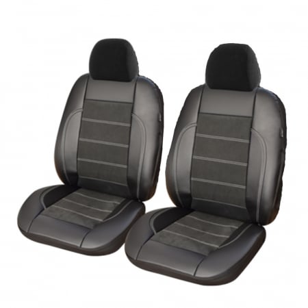 Audi - Set huse scaune fata piele  Alcantara Audi Q5 (2008-2017)