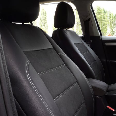 Set huse scaune fata piele  Alcantara Renault Megane III (2009-2016) [2]