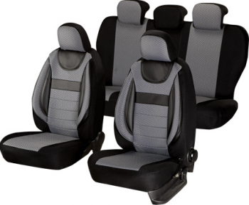 Volkswagen - Set Huse scaune PIELE SI TEXTIL VOLKSWAGEN GOLF 6 2009 - 2013 dedicate