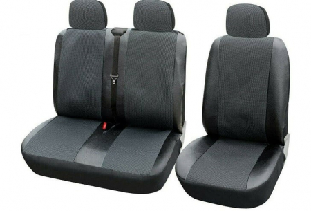 Set Huse Scaune  piele si textil VW Transporter (2003-2015) 3 locuri [4]
