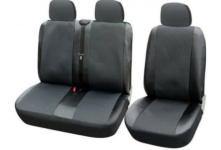 Set Huse Scaune piele si textil VW Transporter (2015-2015) 3 locuri [5]