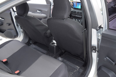 Set Huse scaune PREMIUM Dacia Logan III (2021-2023)- ACCES si ESSENTIAL fara cotiera cu decupaj airbag [3]