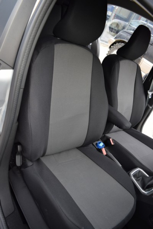 Set Huse scaune PREMIUM Dacia Logan III (2021-2023)- ACCES si ESSENTIAL fara cotiera cu decupaj airbag [1]