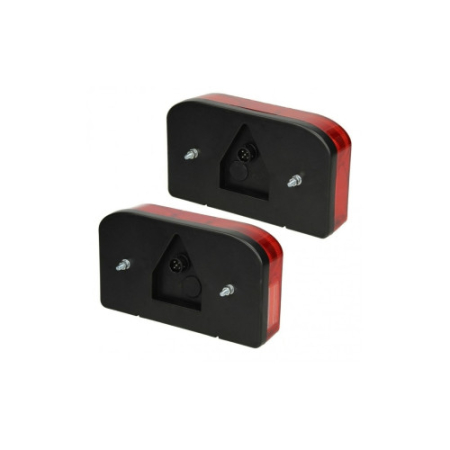 Set lampi spate 7 functii cu ceata si numar stanga dreapta 12V/24V 23cm [4]