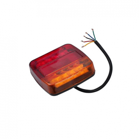 Set lampi spate LED 110x105 mm, 5 functii, iluminare numar, stanga/dreapta [2]