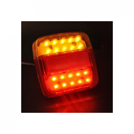 Set lampi spate LED 110x105 mm, 5 functii, iluminare numar, stanga/dreapta [5]
