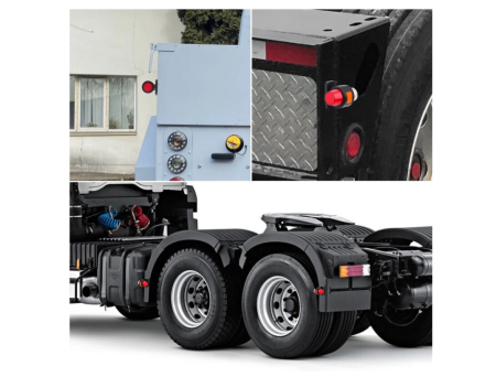 Set Lampai Laterale Gabarit LED cu efect neon pentru camion, remorca, TIR, van, rulota etc. 12–24V, rosu-alb-portocaliu [7]