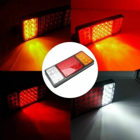 Set Lampi Auto LED Spate  Universale, 4 Functii, Remorca, Camion, Trailer, 12V [3]