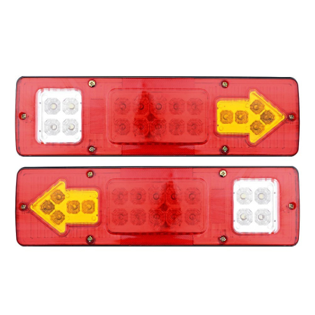 Set Lampi  Auto LED Stop  4 Functii, Remorca, Camion, Trailer, 12V [1]