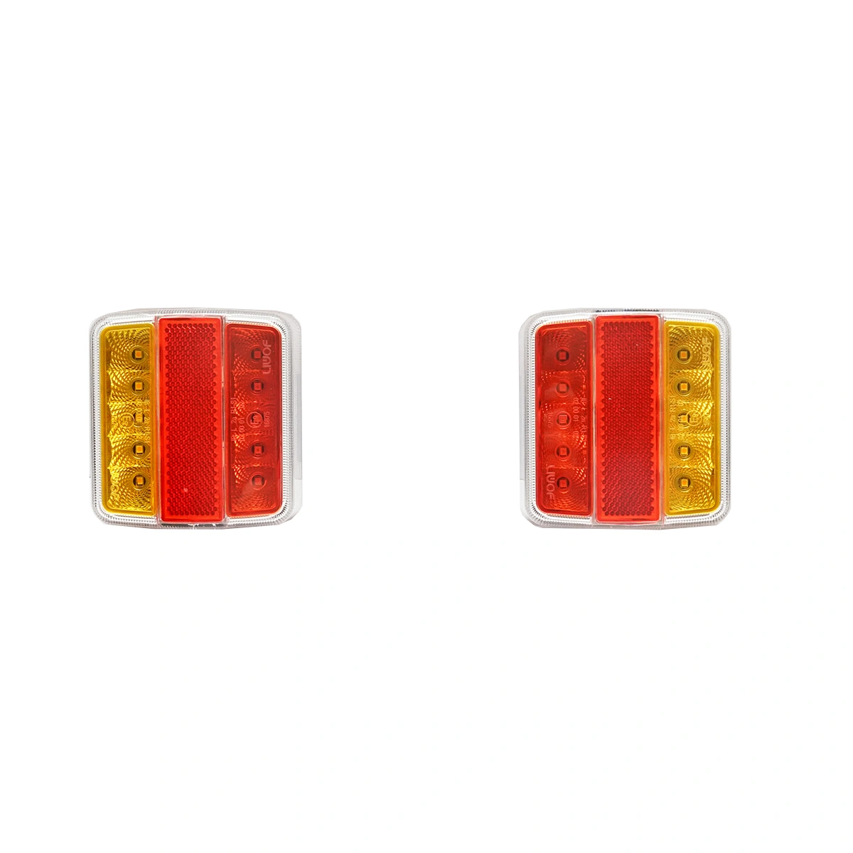 Accesorii Remorca - Set lampi cu LED spate remorca 10 LED 12-24