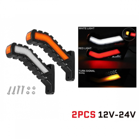 Lampi Laterale - Set Lampi Gabarit semnalizare dinamica Cu Led-uri 12-24V