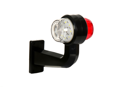 Set Lampi Laterale Gabarit LED 12V-24V, alb-rosu 19,2cm - IP66/IP68 [1]