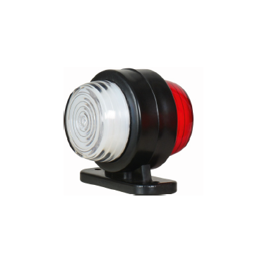 Set Lampi Laterale Gabarit LED cu efect Neon - Rosu / Alb 18 LED-uri 12V-24V [1]