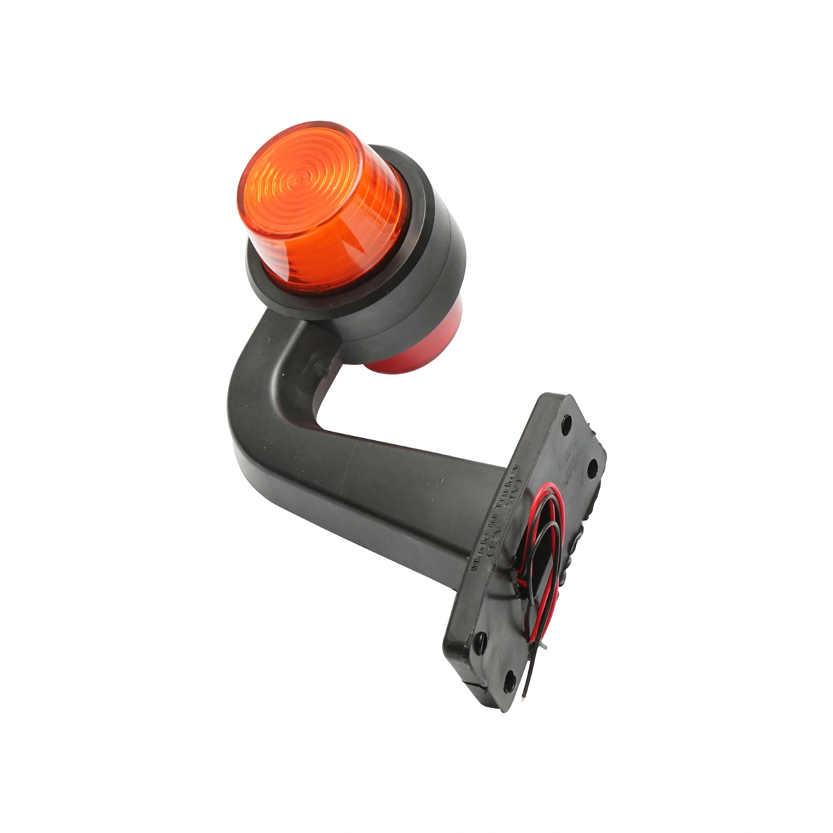 Set lampi laterale gabarit led-neon cu brat 12-24V rosu/galben [5]