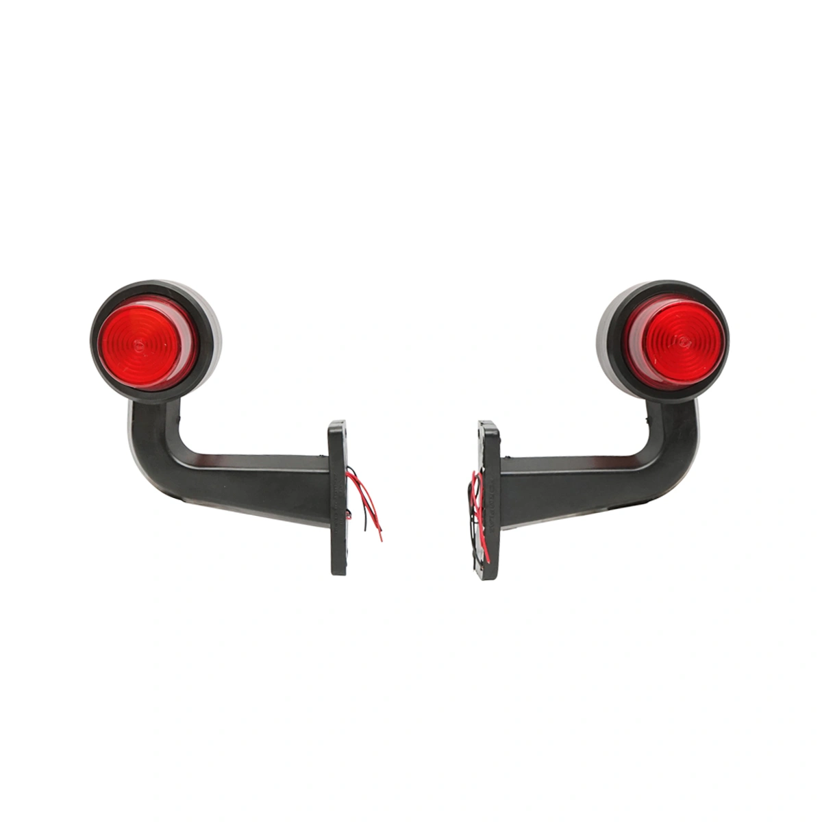 Lampi Laterale - Set lampi laterale gabarit led-neon cu brat 12-24V rosu/galben