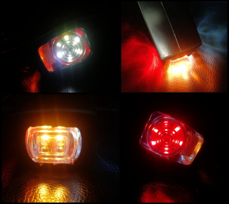 Set lampi led laterale de gabarit 12-24V, alb, portocaliu, rosu [4]