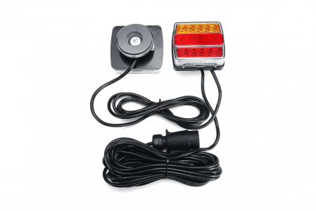 Set lampi LED magnetice pentru remorca, fisa 7 pini 12 V 5 Functii [5]