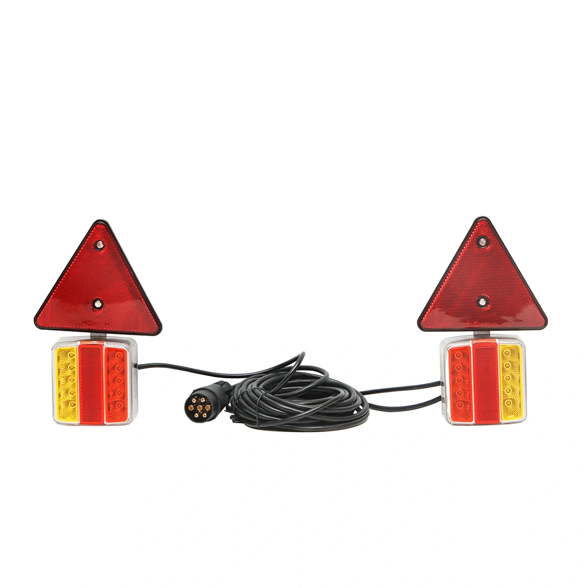 Accesorii Remorca - Set lampi remorca cu Led peindere magnetica si fisa 7pini