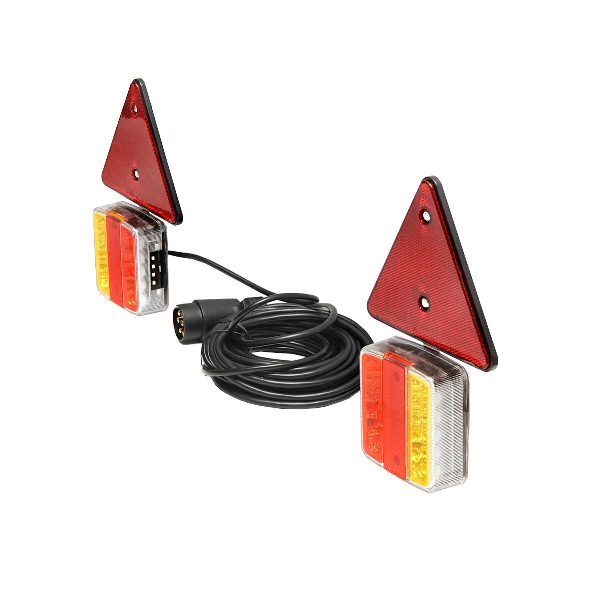 Set lampi remorca cu Led peindere magnetica si fisa 7pini [1]