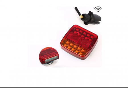 Set lampi remorca led 12-24V cu magnet si control wireless [3]