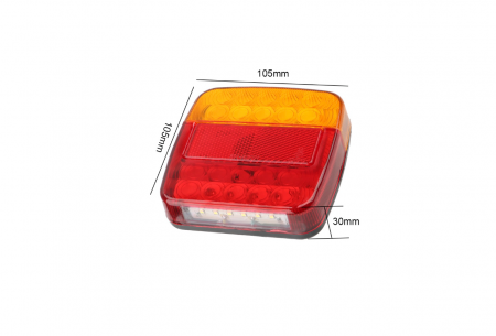 Set lampi remorca led 12-24V cu magnet si control wireless [2]