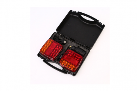 Set lampi remorca led 12-24V cu magnet si control wireless [5]