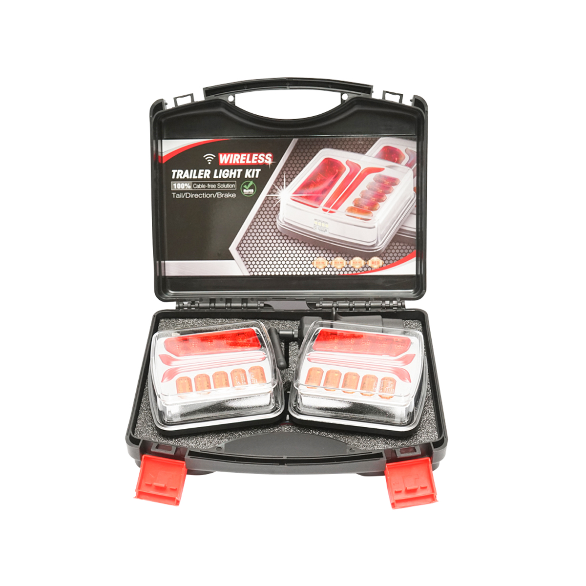 Accesorii Remorca - Set lampi remorca  wireless Led  cu magnet (12-24V)