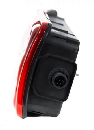 Set lampi stop auto cu priză cu 6 pini și becuri Lumini spate 12V -24V Daf, Scania, Volvo, Mercedes, Man [6]