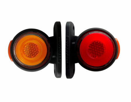 Set Led Lampa gabarit pentru camion, remorca, rulota, 24V, alb galben, 2 buc [0]