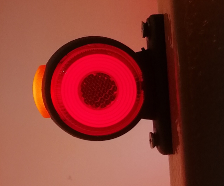 Set Led Lampa gabarit pentru camion, remorca, rulota, 24V, alb galben, 2 buc [4]